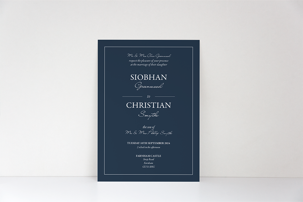 Wedding Invitation Card