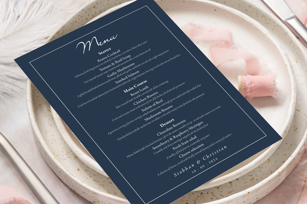 Set Menu