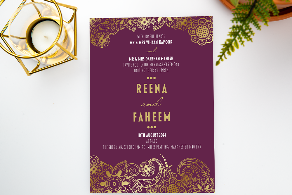 Wedding Invitation Card
