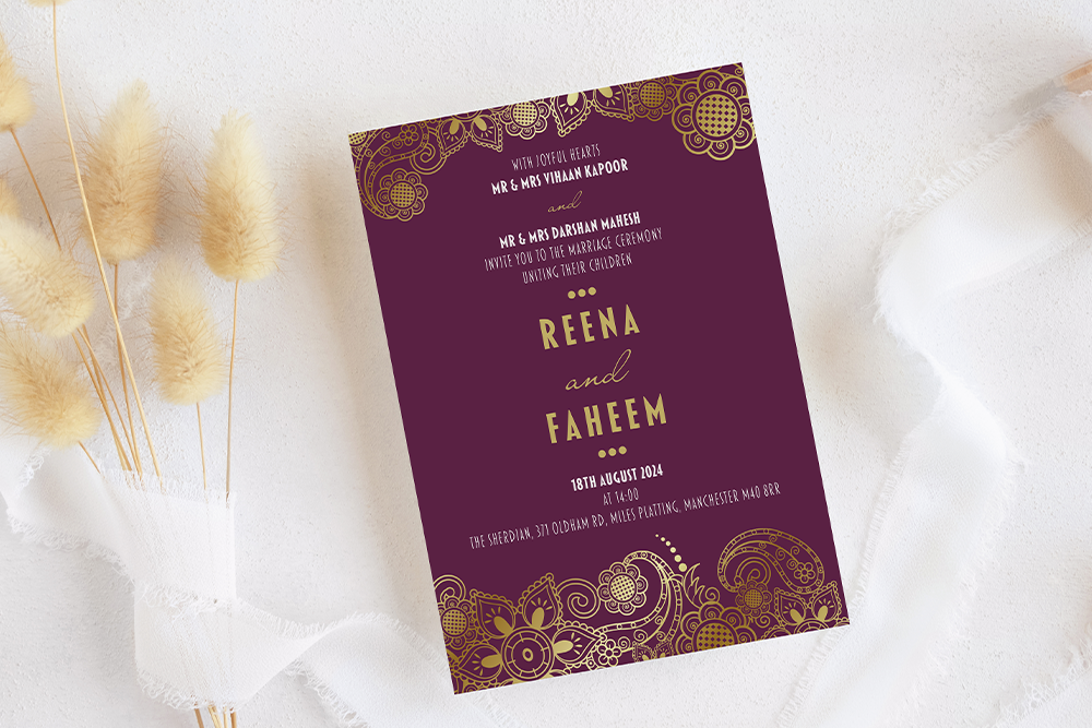 Wedding Invitation Card