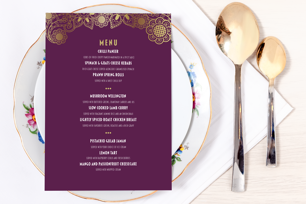 Set Menu