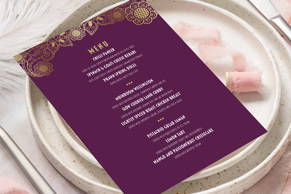 Set Menu