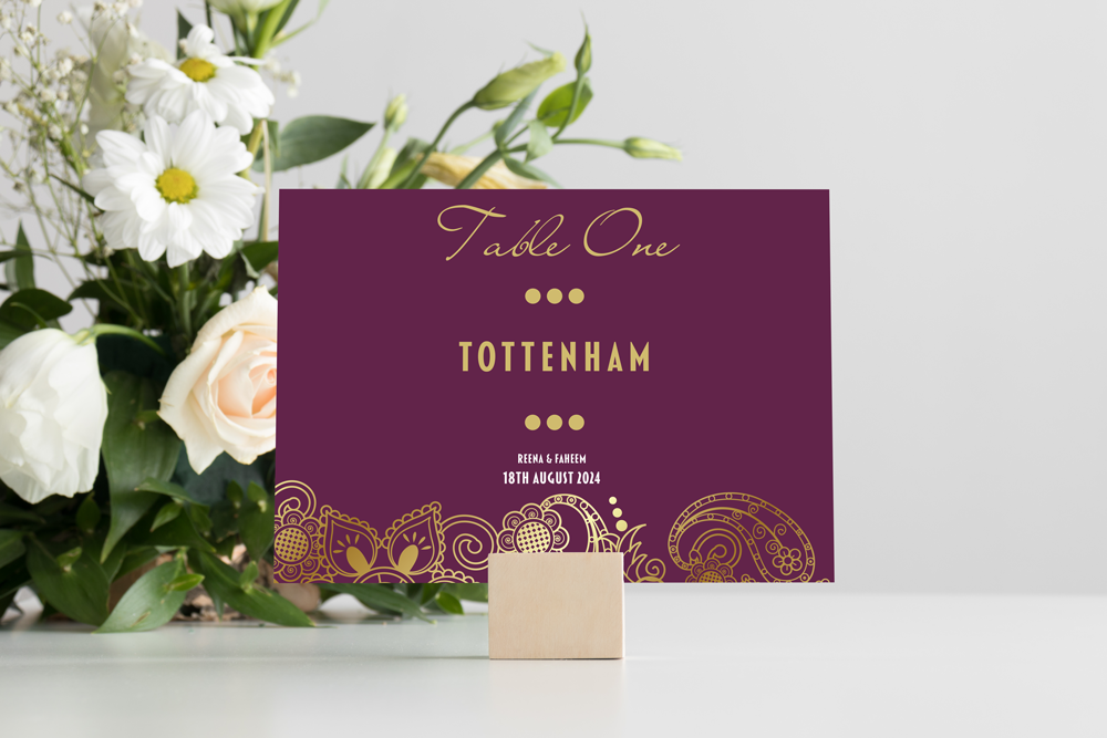 Table Name & Number Sign