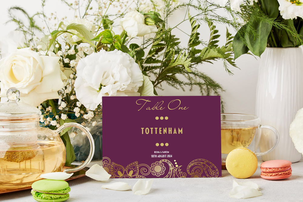 Table Name & Number Sign