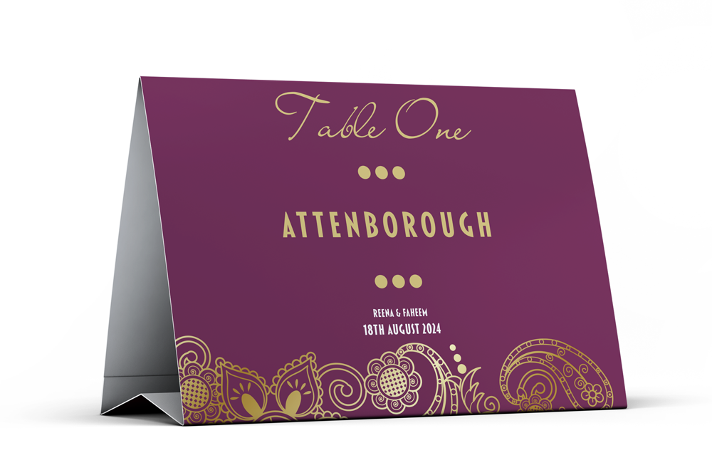 Table Name & Number Sign