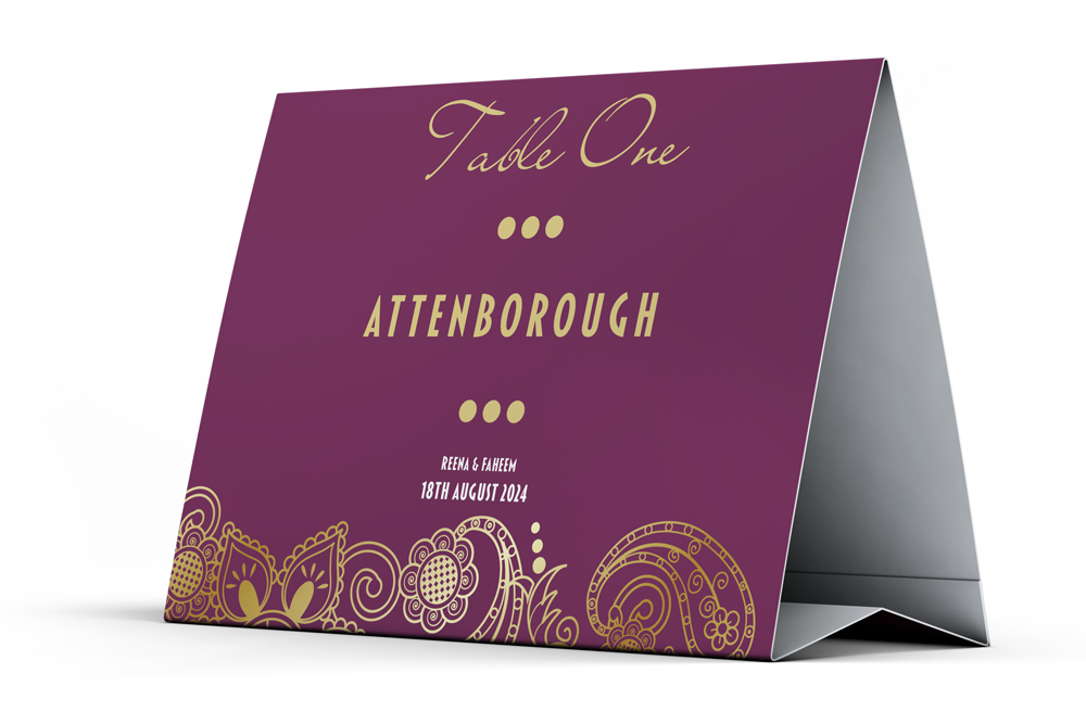 Table Name & Number Sign