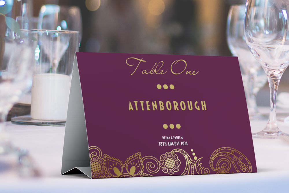 Table Name & Number Sign