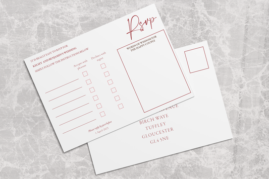 RSVP Card