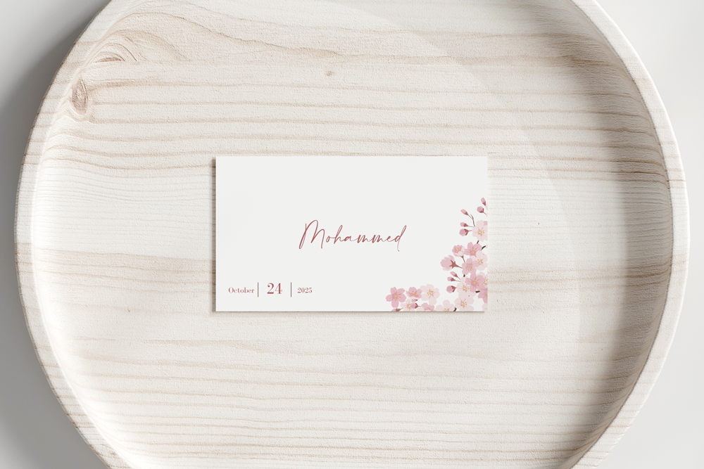 Place cards