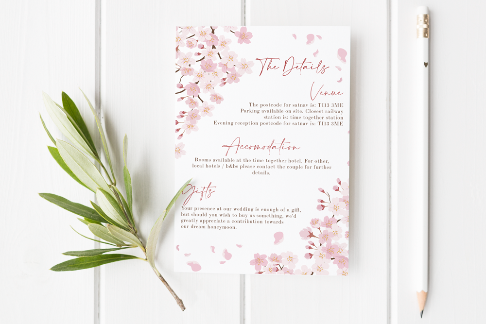 Guest Information Card