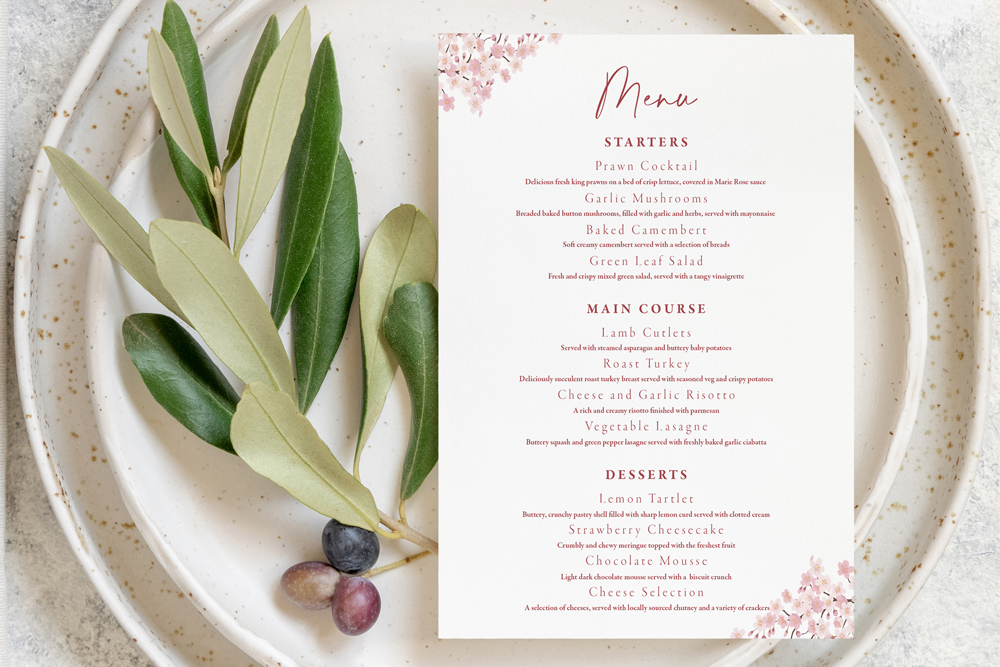 Set Menu