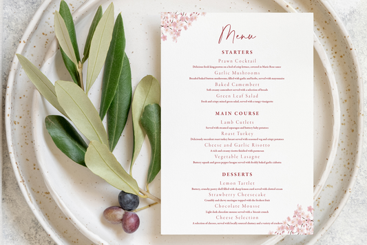Set Menu