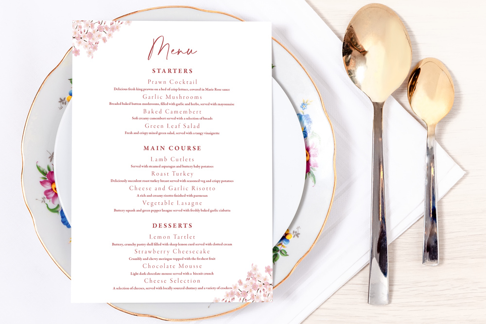 Set Menu