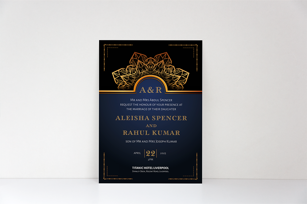 Wedding Invitation Card
