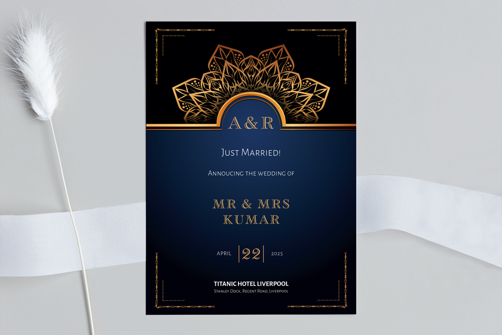 Wedding Announcement Card