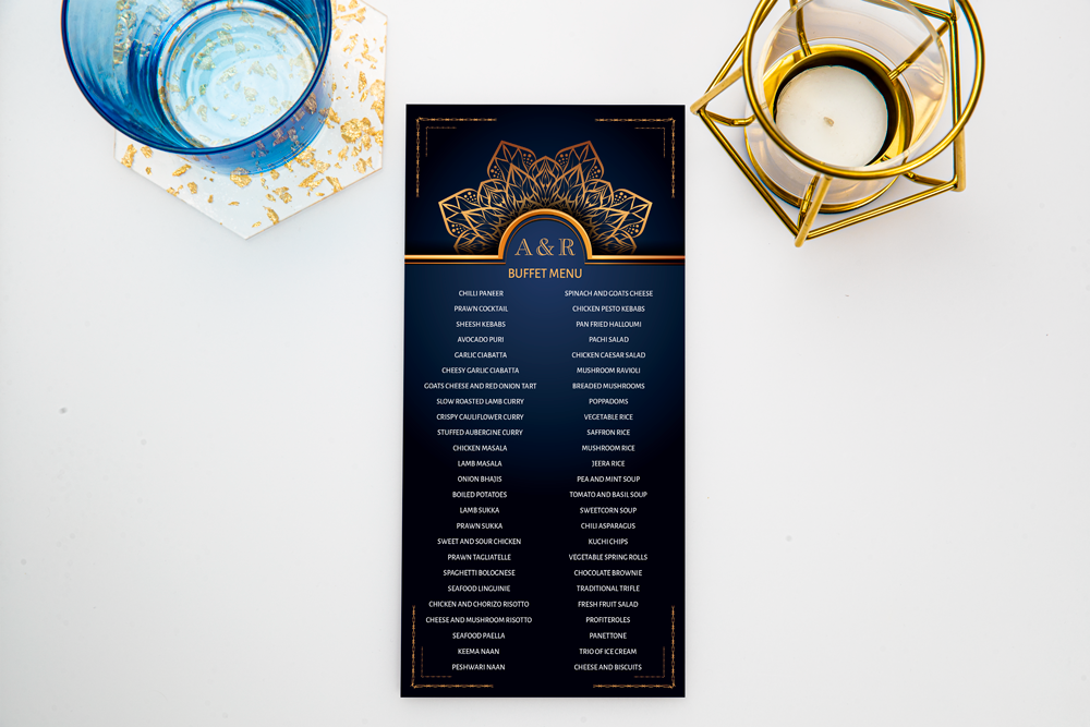 Buffet Menu