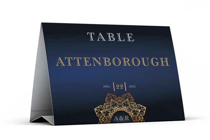 Table Name Sign Chalka