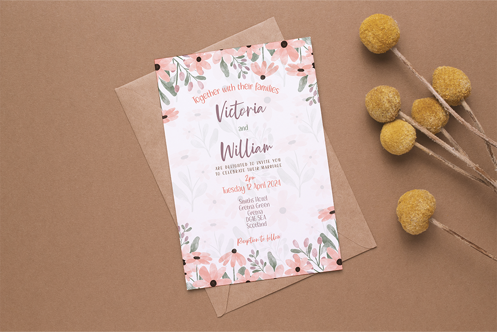 Wedding Invitation Card