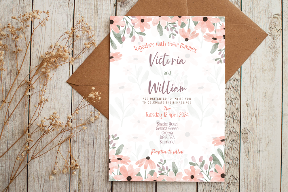 Wedding Invitation Card