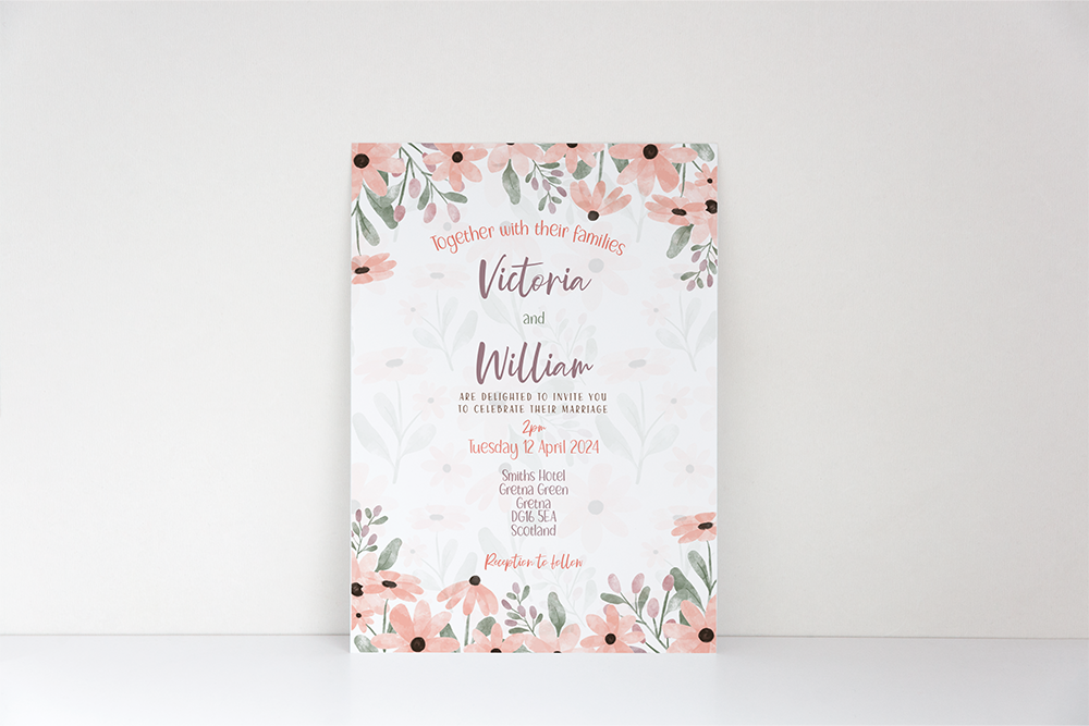 Wedding Invitation Card
