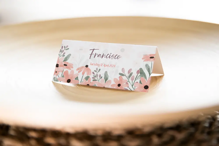 Place cards Wild Flower