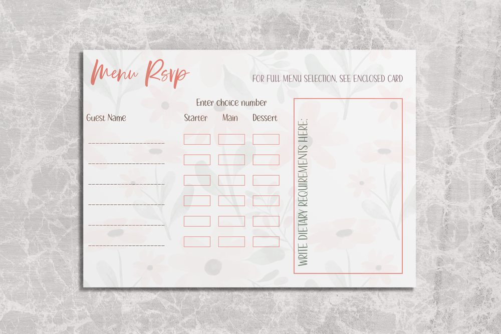 RSVP Card Deluxe