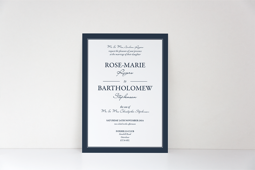 Wedding Invitation Card