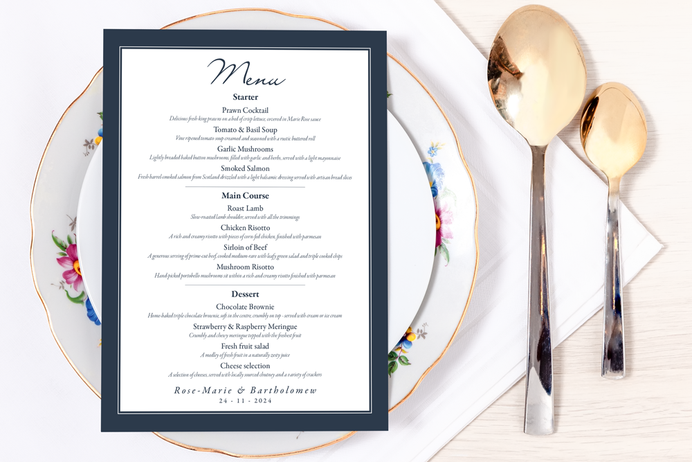 Set Menu