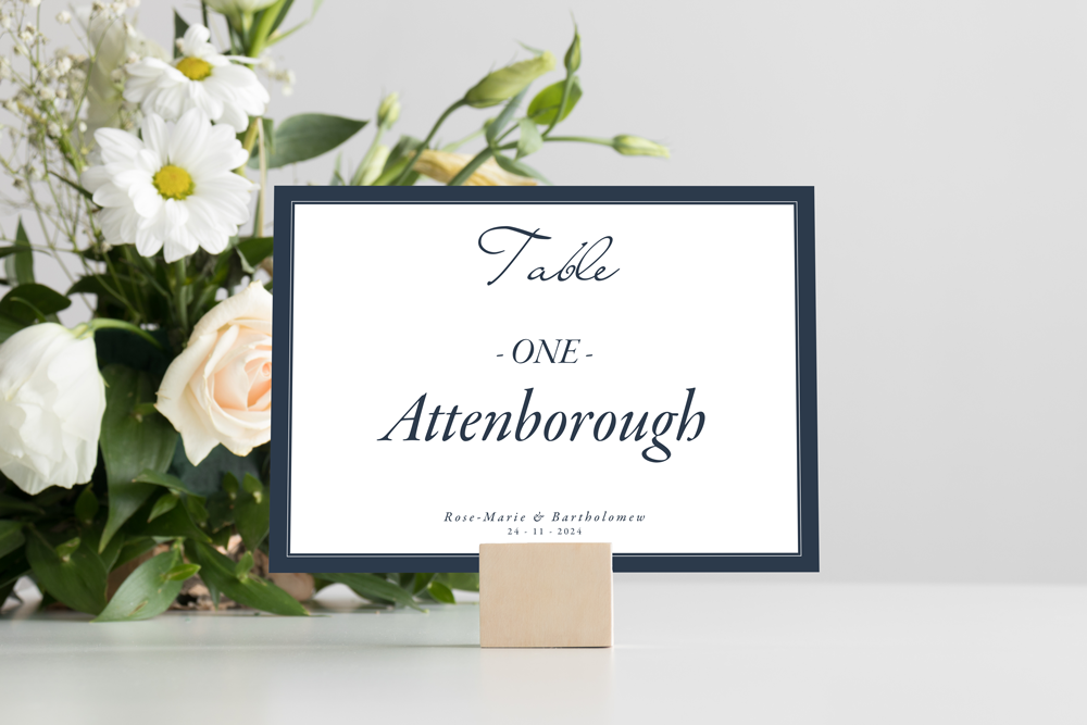 Table Name & Number Sign