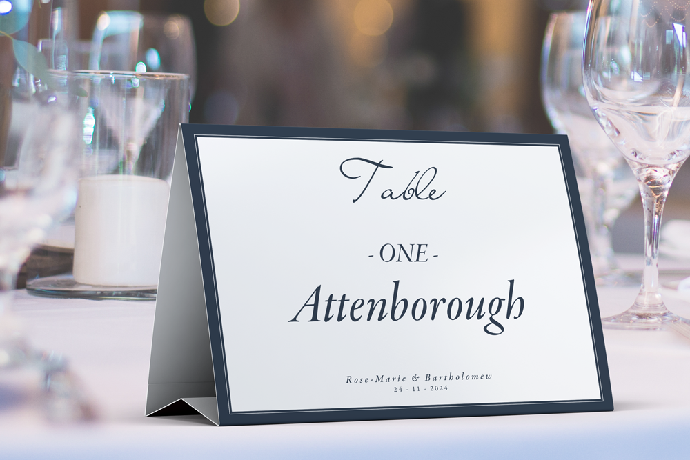 Table Name & Number Sign