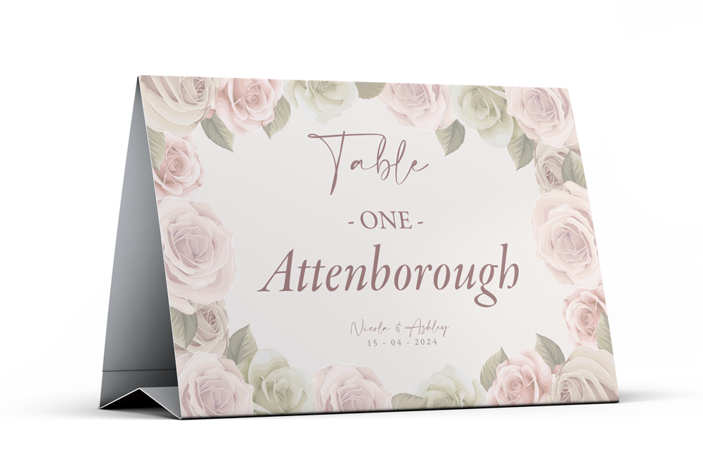 Table Name & Number Sign