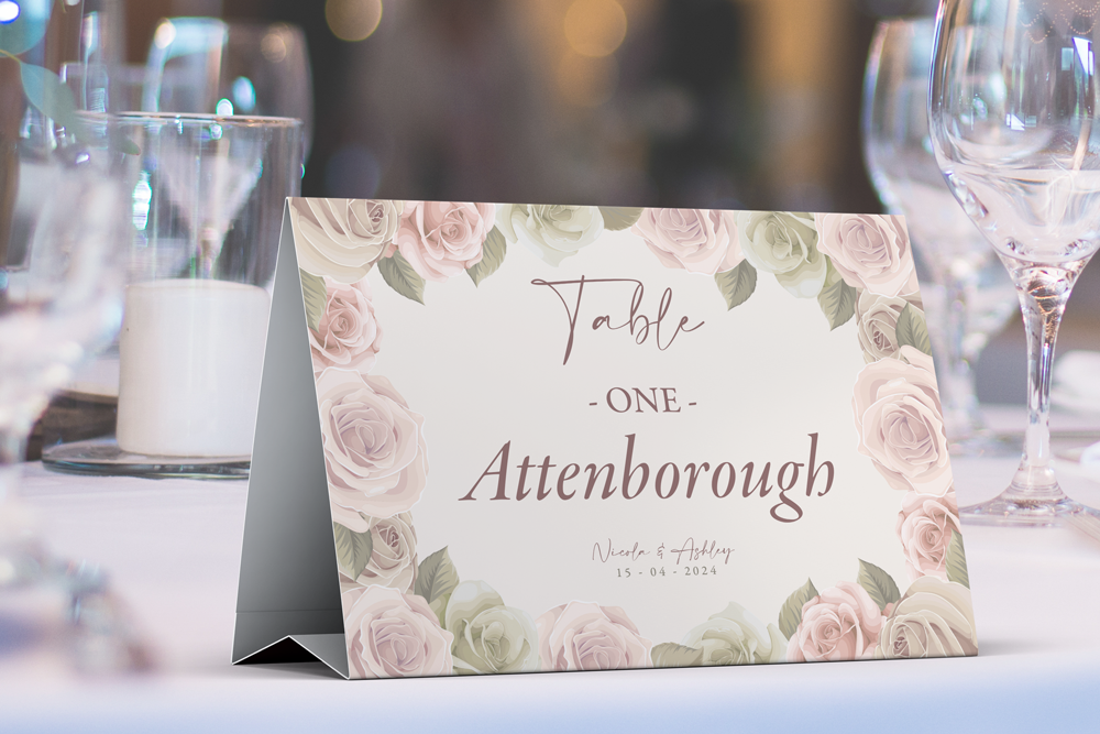 Table Name & Number Sign