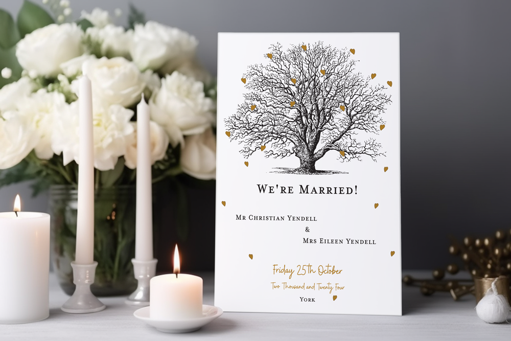 Wedding Announcement Card