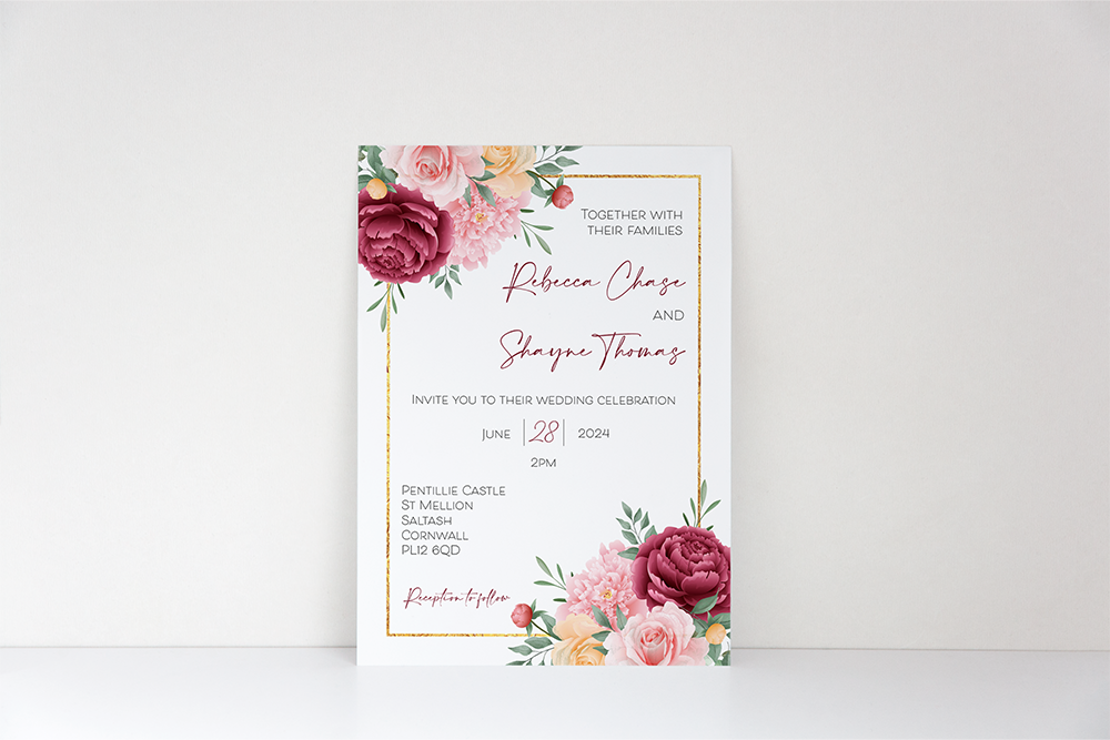 Wedding Invitation Card