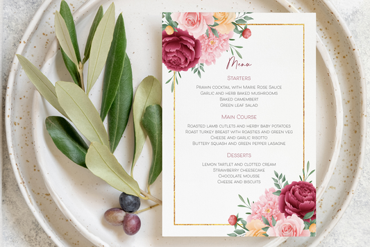 Set Menu
