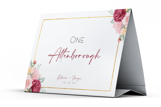 Table Name & Number Sign