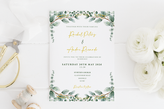 Wedding Invitation Card