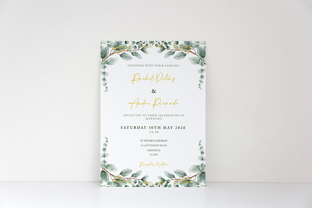 Wedding Invitation Card