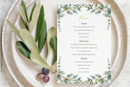 Set Menu