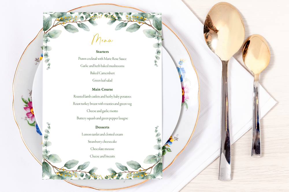 Set Menu