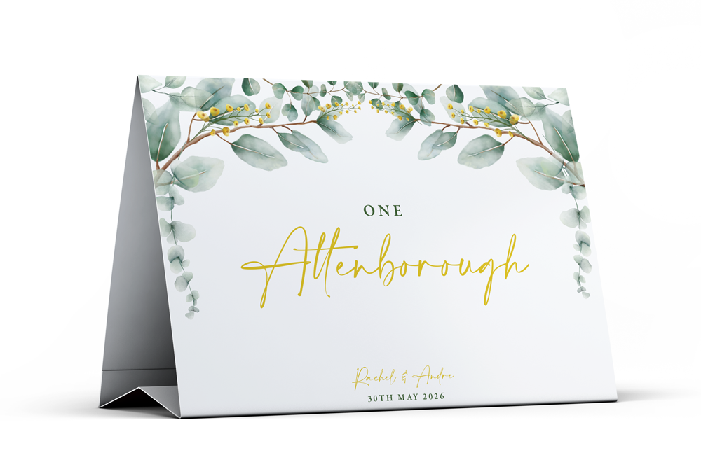 Table Name & Number Sign