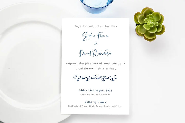 Wedding Invitation Card Impression