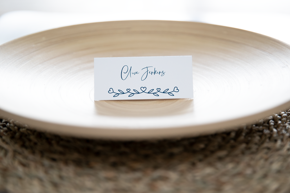 Place cards