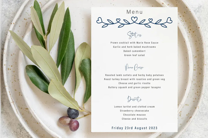 Set Menu Impression