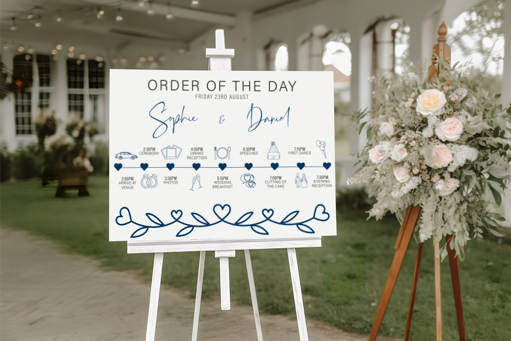 Order of the Day Sign