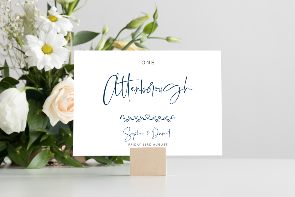 Table Name & Number Sign