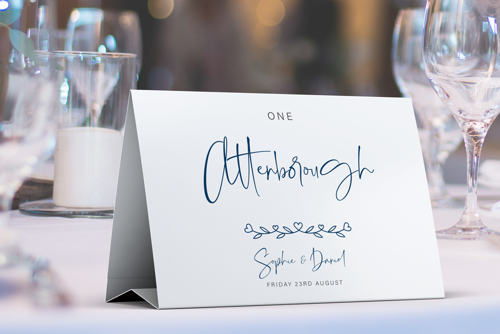 Table Name & Number Sign