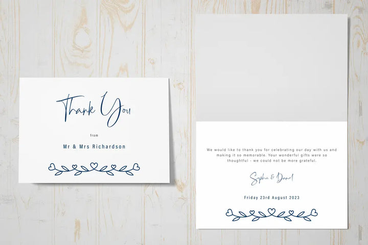 Thank You Card Impression