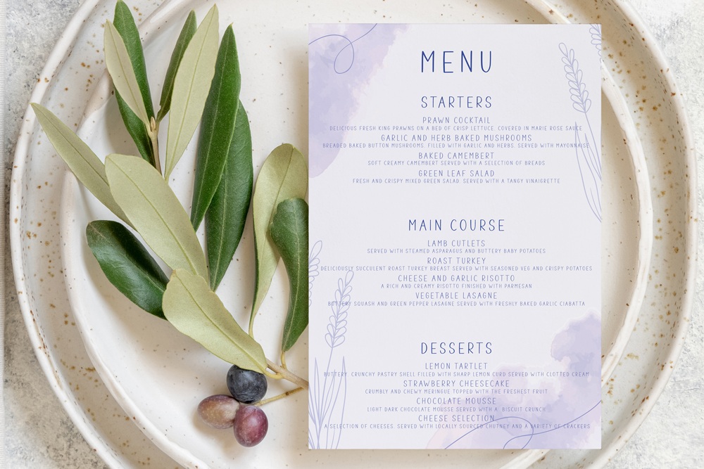 Set Menu