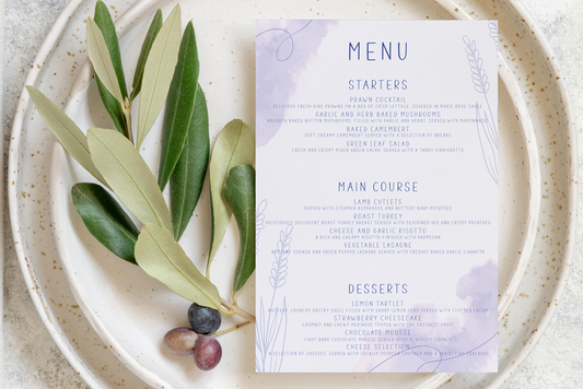 Set Menu